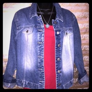 Pre Loved Blue Jean Jacket